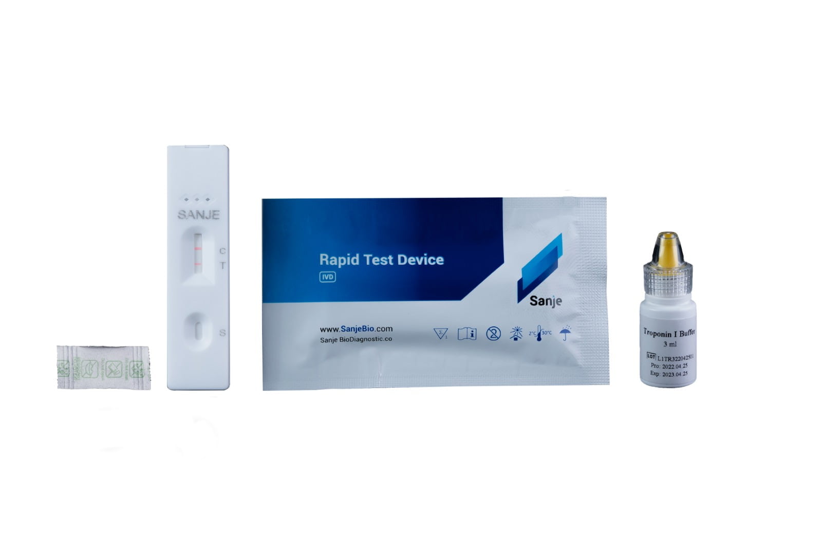 کیت تست تروپونین مناسب برای تست سکته قلبی با کاربری ساده